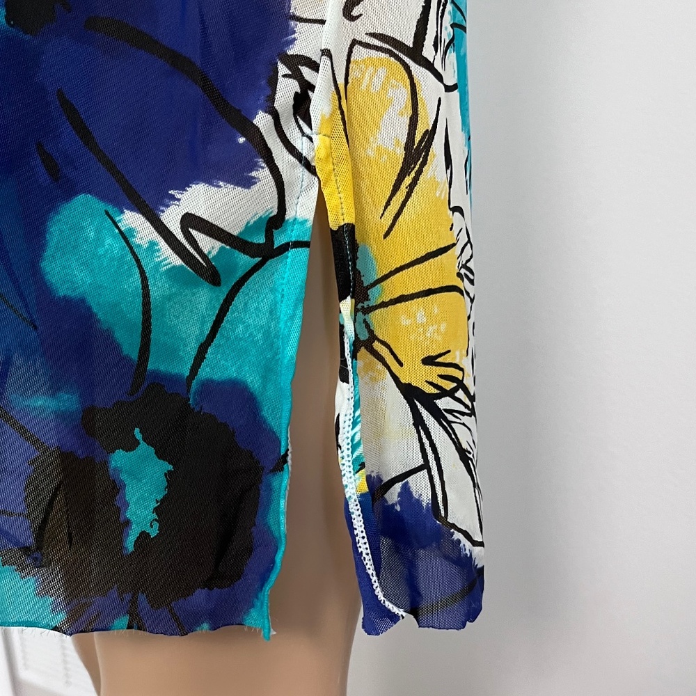 Be Creative Women’s Floral-Print Cover-Up Dress - Picture 7 of 11